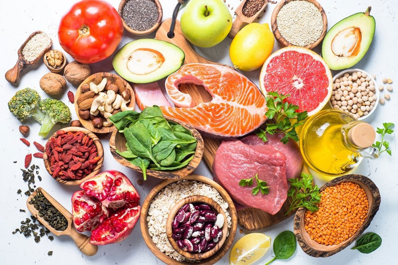 Ăn uống đủ chất trước và sau hít đất