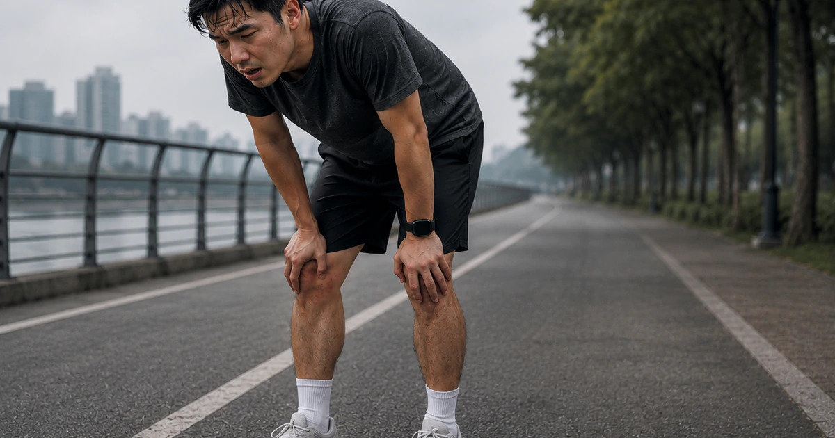 Không nên đi bộ quá sức ngay từ đầu gây nên quá tải