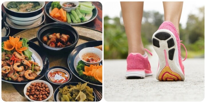Kiểm soát chế độ ăn tốt giúp đi bộ giảm cân hiệu quả hơn