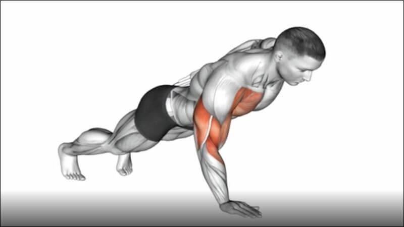 Bài tập nâng cao hít đất nghiêng