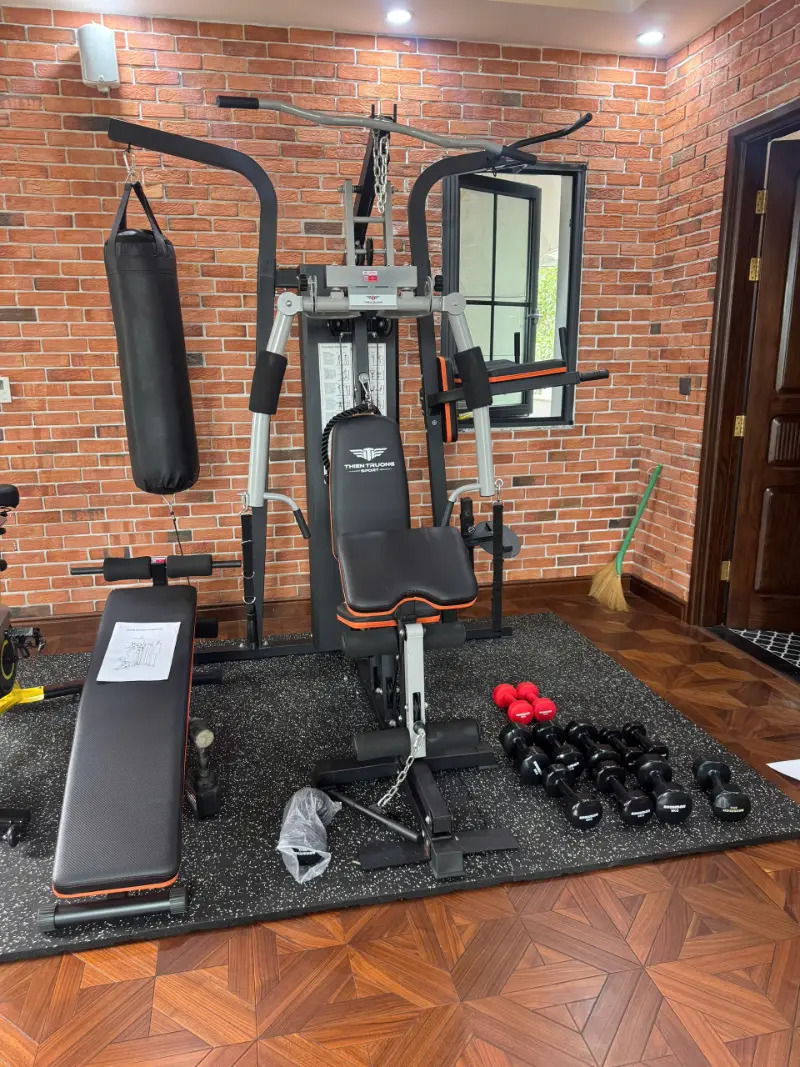 Giàn tạ đa năng HQ-808I – Kèm ghế tạ
