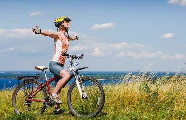 Phụ nữ đạp xe cần lưu ý dinh dưỡng