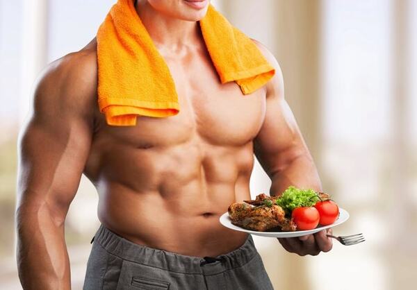tập gym cần chú ý cả chế độ ăn uống