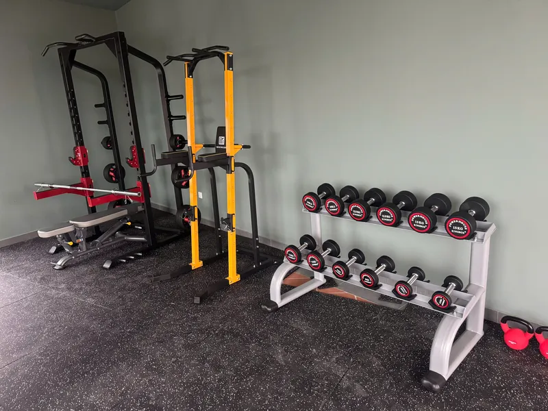 Phân bổ không gian tập gym trong nhà