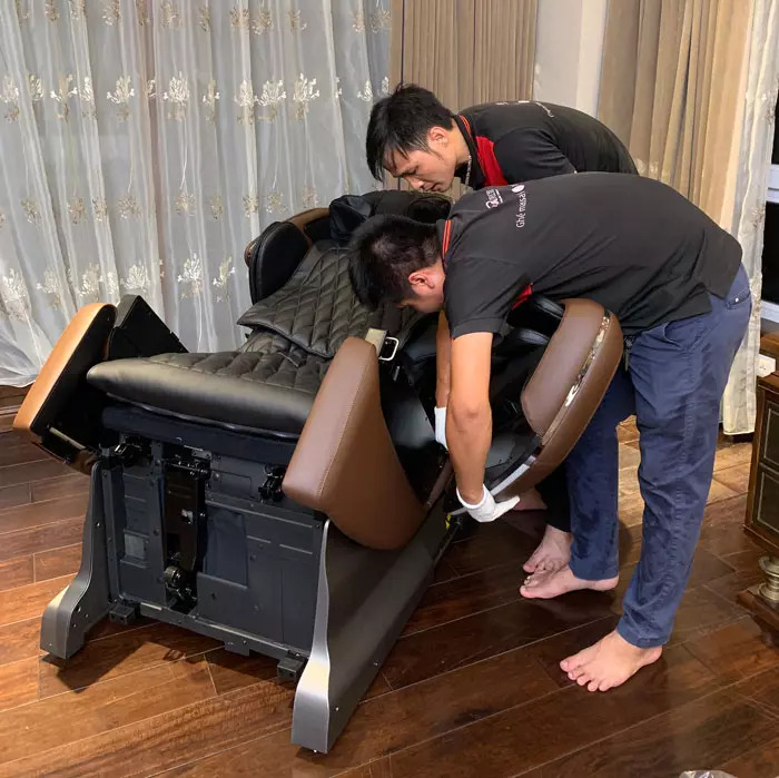 Kiểm tra ghế massage định kỳ trong quá trình sử dụng