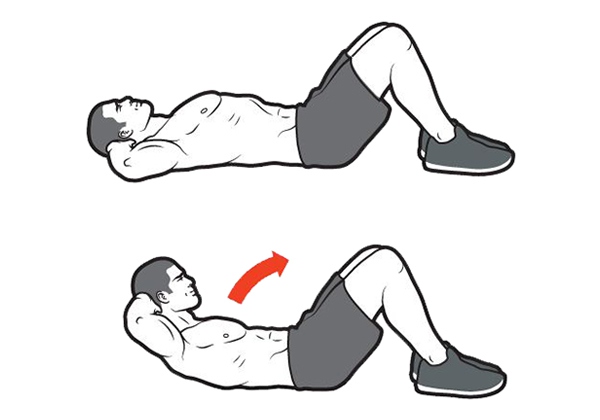 Crunches – Gập bụng