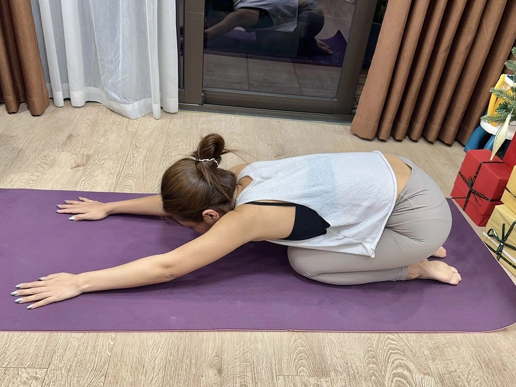 Tập yoga buổi tối giúp thư giãn cơ thể sau một ngày dài